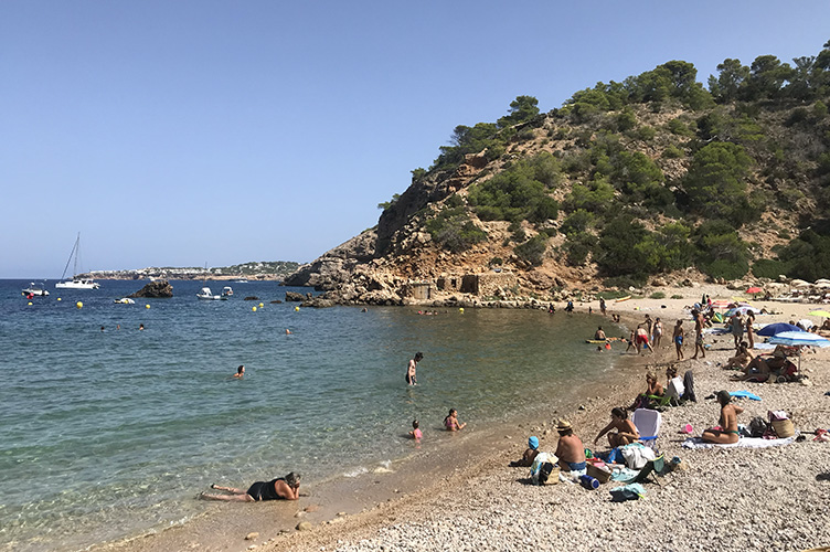A western beaches ibiza cala moli