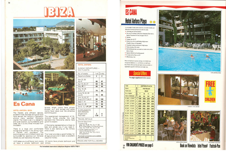 50th anniversary vintage hotel anfora ibiza