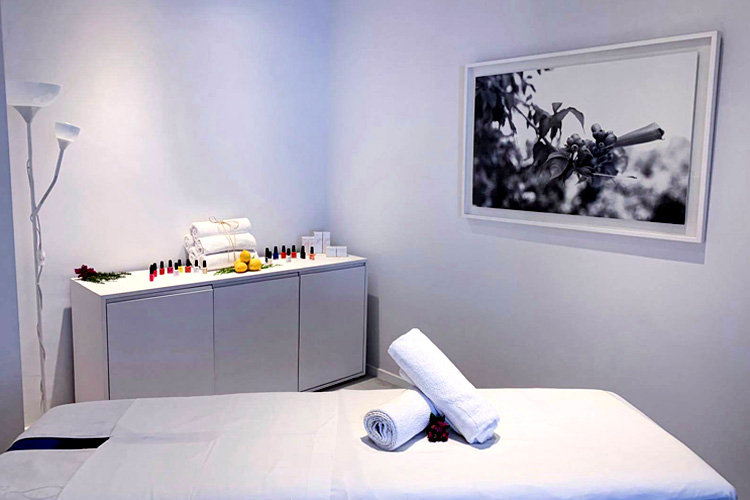 a masajes wellness room