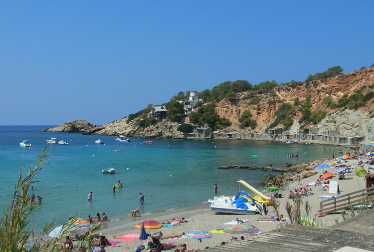 cala d´hort beaches ibiza october
