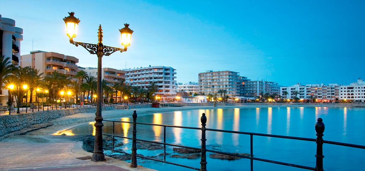 Have a walk to the village of Santa Eulària des Riu.