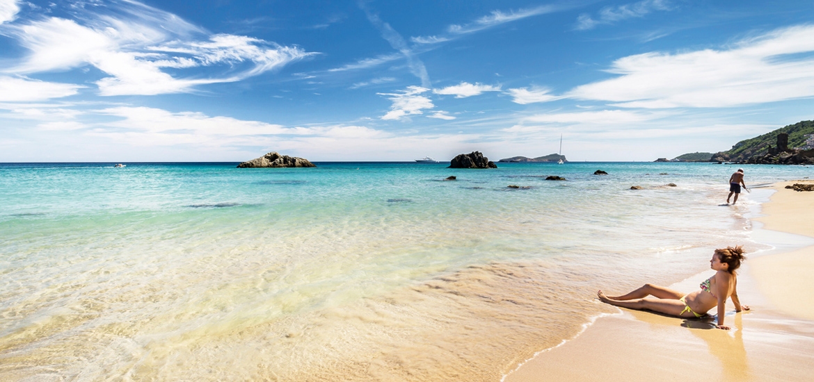 Aigues Blanques beaches Ibiza