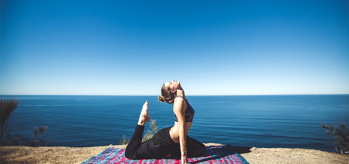 yoga open air beach santa eulalia ibiza