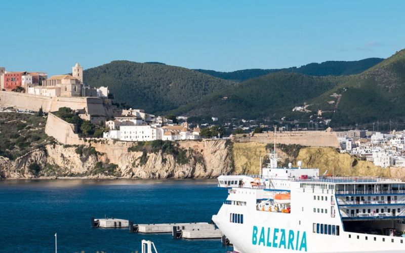 Come to Ibiza by ferry!