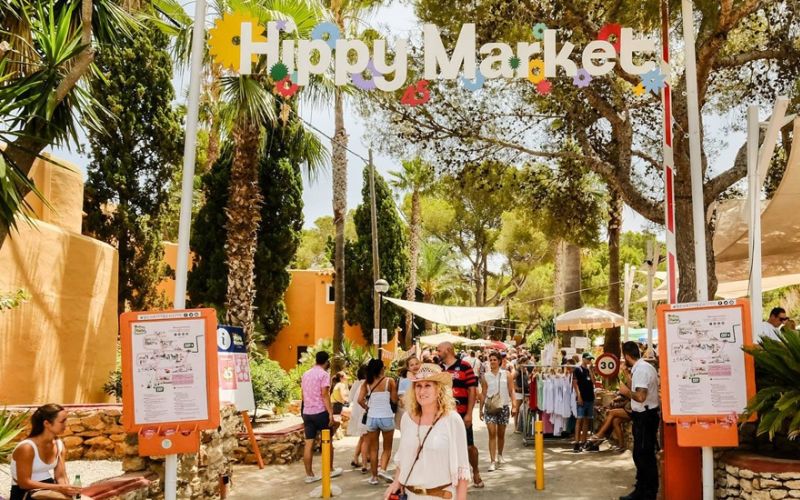 Wednesdays we're off to the Punta Arabí Hippy Market