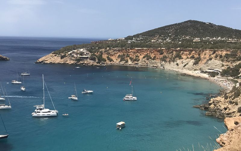 Día de excursión por las playas de la costa oeste de Ibiza